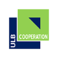 Logo de la coopération ULB avec un carré bleu portant le texte "ULB" et un carré vert avec le mot "COOPERATION".